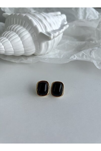 Store Dikdötgen Mini Küpe