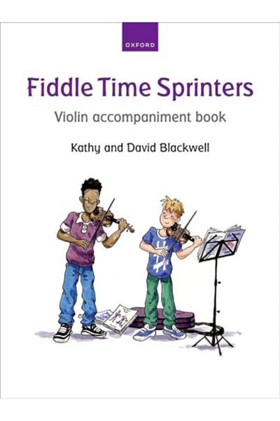 OXFORD UNIVERSITY PRESS Fiddle Time Sprinters Violin Accompaniment Book