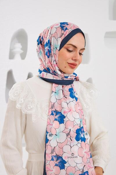 İpekhan Nature Gardenya Soft Purple Shawl - 3034-04