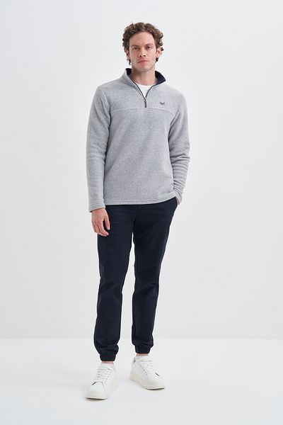 Cazador CAZ 5632 - Σκι Fleece Sweat Grey Melange
