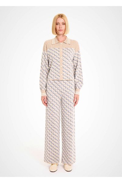 Knitss Organic Cotton Blend Knitwear Trousers