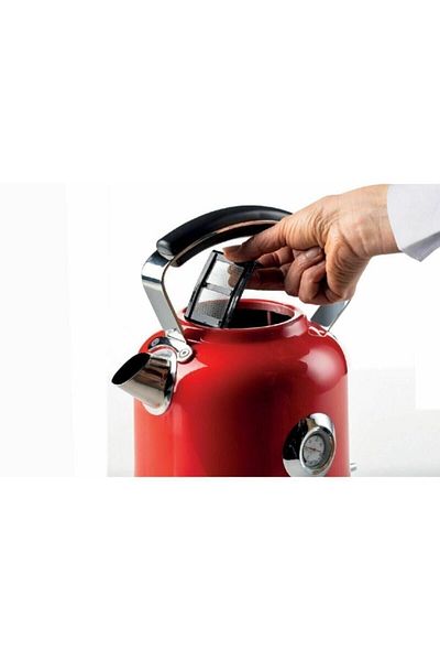 ARIETE Moderna 2854 Steel Kettle Red