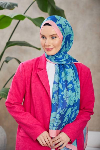 İpekhan Nature Fulya Soft - Ροζ και Μπλε Ατσάλι 3041-13