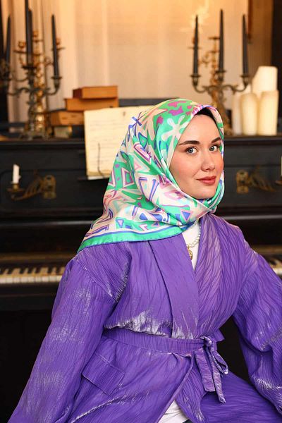 Silk Home Twill Silk Scarf 11427-19