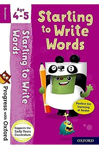 OXFORD UNIVERSITY PRESS Progress With Oxford Starting To Write Words