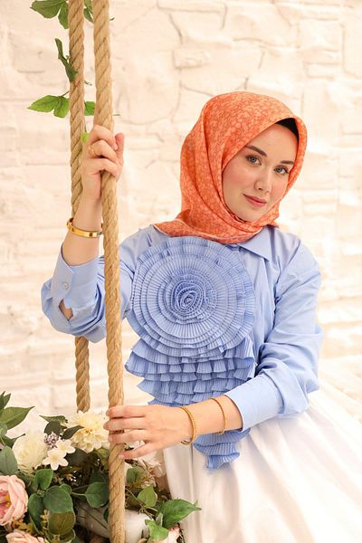 Silk Home Μεταξωτό κασκόλ Twill 11435-30
