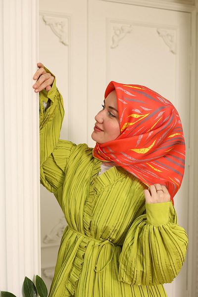 Silk Home Twill Μεταξωτό Κασκόλ 11432-18