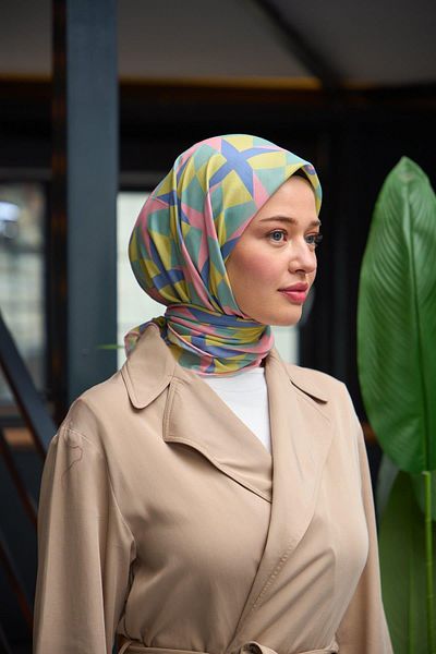 İpekhan Μαλακό κασκόλ Harmony Collection Pink Altuni 1181-03