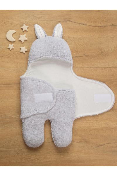 Sarebaby 0-9 Months Baby Swaddle - 1.5 Tog, Natural Cotton Lined, Unisex