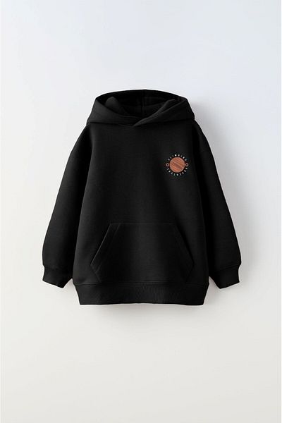 The Champ Clothing Унисекс детски суитшърт с качулка и щампа Polar Climbing Adventure