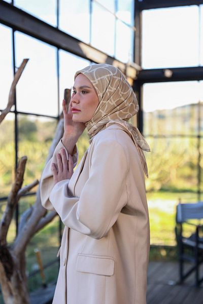 İpekhan Boheme Collection Μαλακό Κασκόλ Mink 1175-05