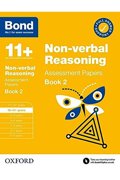 OXFORD UNIVERSITY PRESS Bond 11 Nonverbal Reasoning Assessment Papers 1011 Ye...
