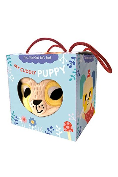 GBS Grantham Book Service Fold Out Soft Book Puppy