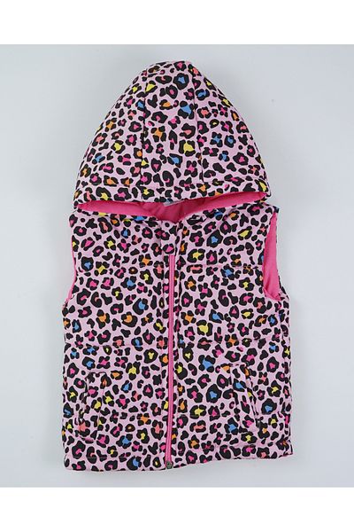 Baby Minty Girl's Leopard Patterned Vest