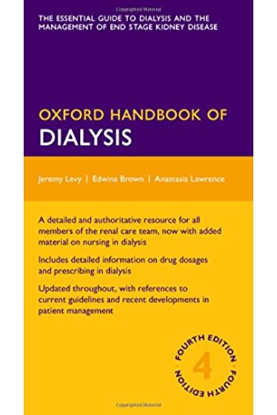 OXFORD UNIVERSITY PRESS Oxford Handbook Of Dialysis