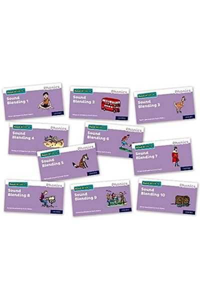 OXFORD UNIVERSITY PRESS Read Write Inc Phonics Sound Blending Books Mixed Pack Of 10 1 Of Each