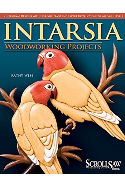 GBS Grantham Book Service مشاريع النجارة باستخدام تقنية Intarsia 21 تصميمًا أ...