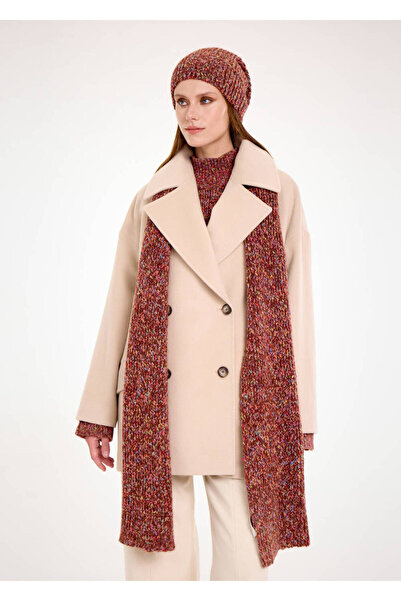 Knitss Alpaka Karışımlı Çok Renkli Atkı