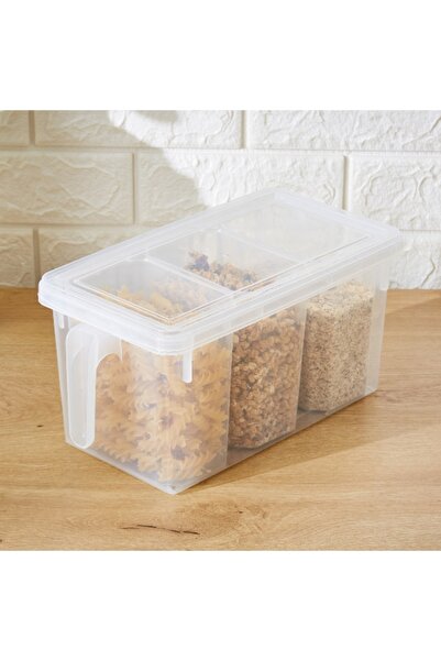 Home Box منظم تخزين فيجا ذو 3 أقسام - 29.5×15.5×14 سم