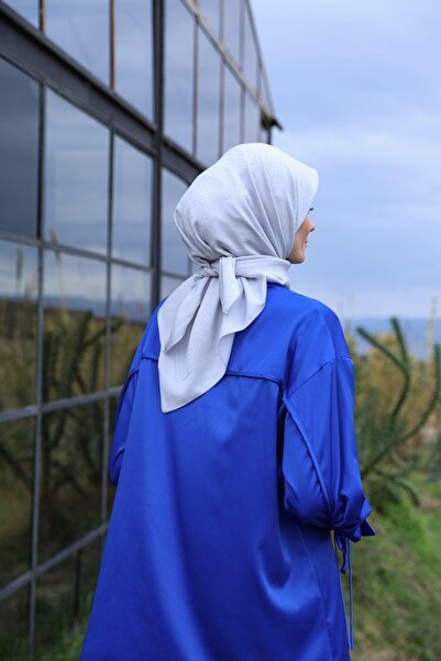 İpekhan Celina Jacquard Scarf Soft Gray 9902-01