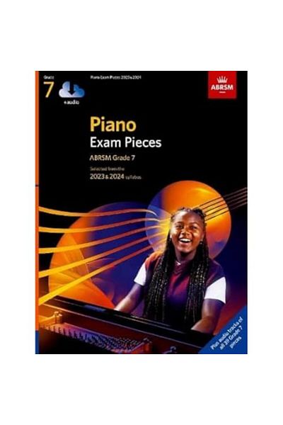 OXFORD UNIVERSITY PRESS Piano Exam Pieces 2023 & 2024 Abrsm Grade 7 With Audio Selected From The 2023 & 2024 Syllabus