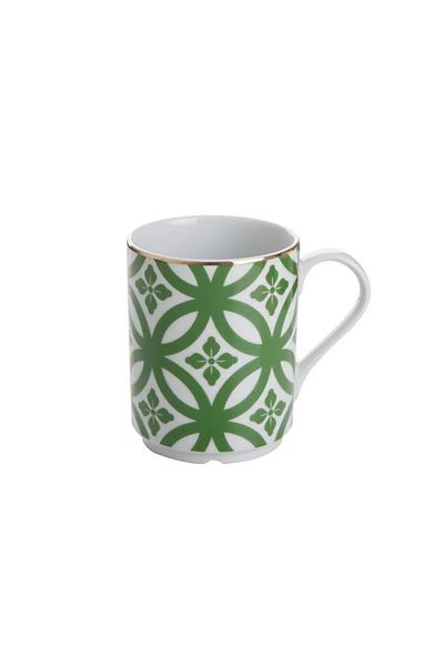 Porland Morocco Pattern Green Mug 340Cc 6 Li 04Ap 018891