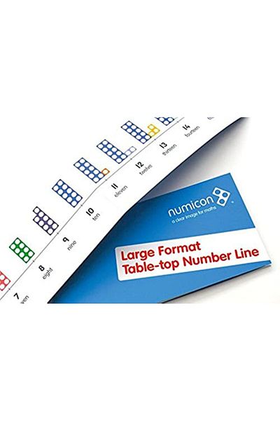 OXFORD UNIVERSITY PRESS Numicon Large Format Table Top Number Line