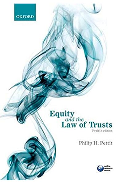 OXFORD UNIVERSITY PRESS Equity And The Law Of Trusts
