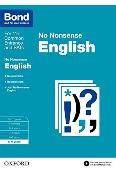OXFORD UNIVERSITY PRESS Bond English No Nonsense 56 Years