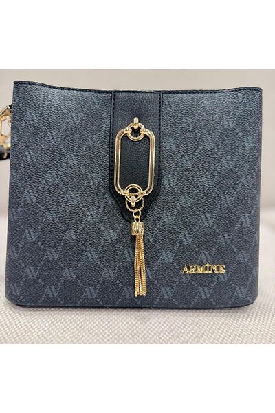 Armine Black Dotted 362 Women's Bag
