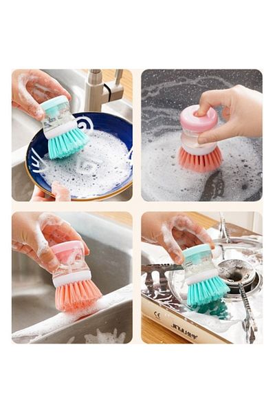 TRENDPAZAR Dishwasher Brush with Detergent Tank