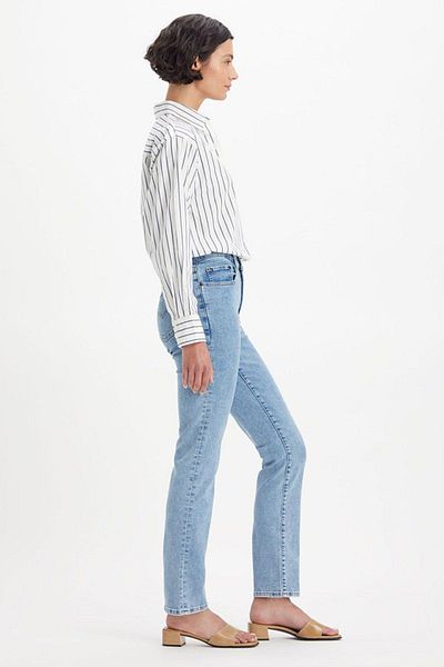 Levi's 724 Pantaloni drepți pentru femei cu talie înaltă - curs mediu