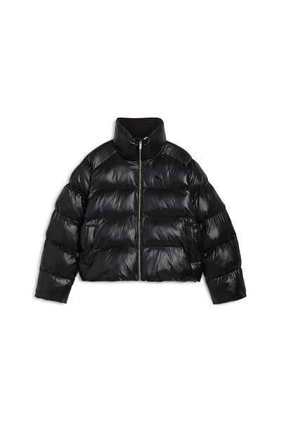 Puma Shiny Puffer Women's Black Coat