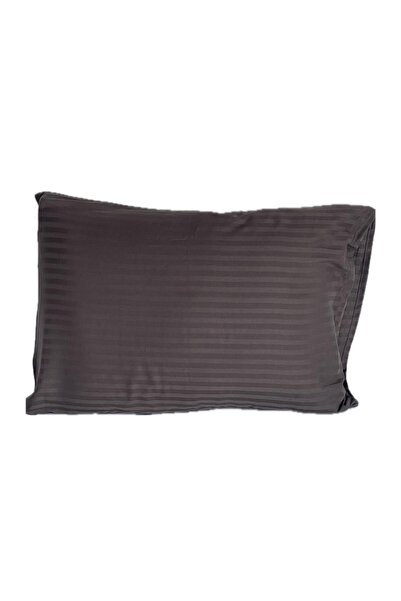 Natural taç pamuk saten yastık kılıfı