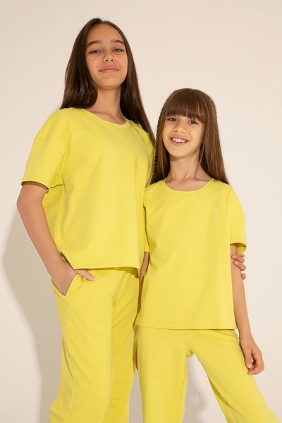 U.S. Polo Assn. Girl's Peanut Crew Neck T-Shirt 50288124 -Vr087