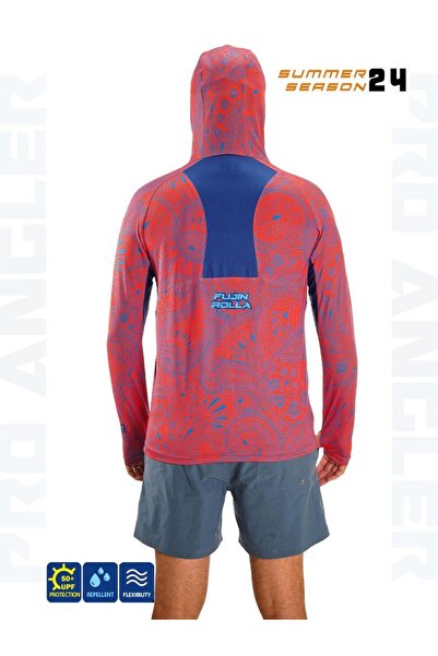 Fujin Rolla S24 Buff & Hoodie Swordfish Red S