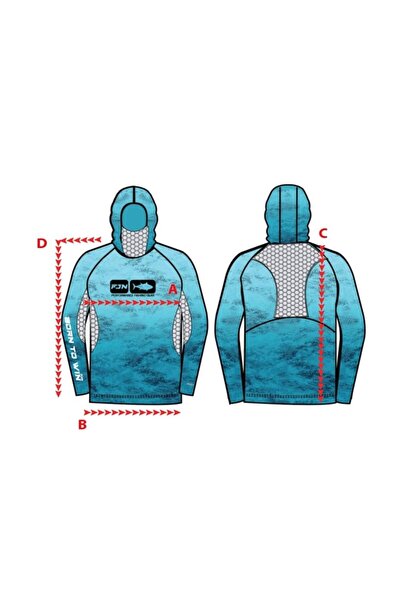 Fujin Pro Angler S24 Buff & Hoodie Izohips Navy S