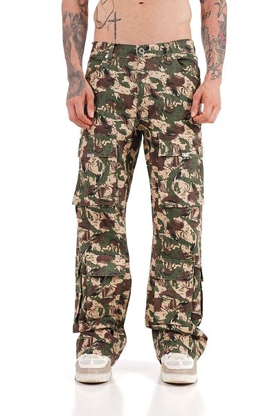 İkao Baggy Cargo Jeans