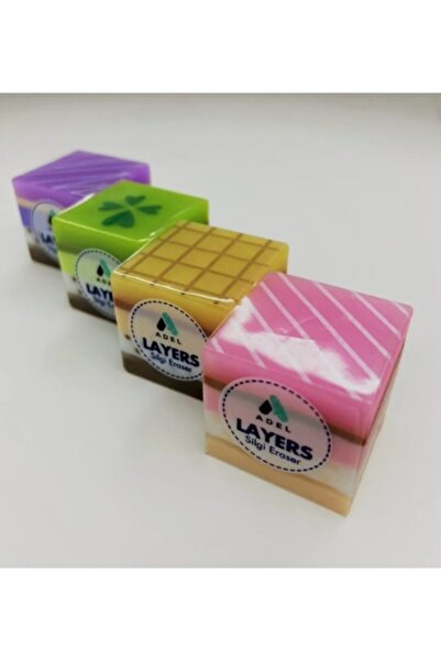 Adel Layers 4'lü Silgi Seti