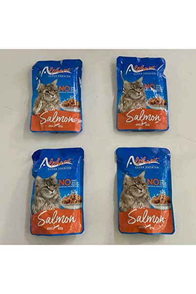 Fauna Pet Supplies Alphapet 4'lü set Somonlu Yetişkin 85gr
