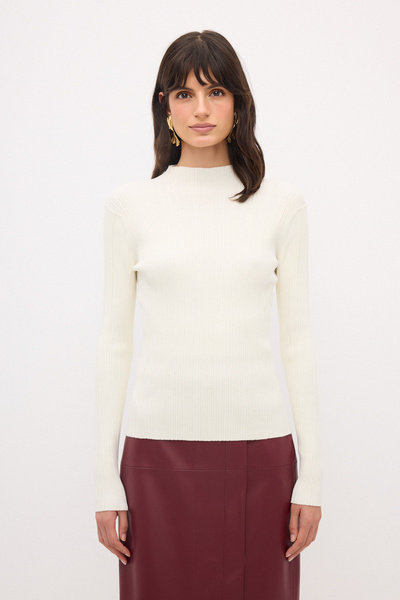 adL Ribbed Knitwear Sweater