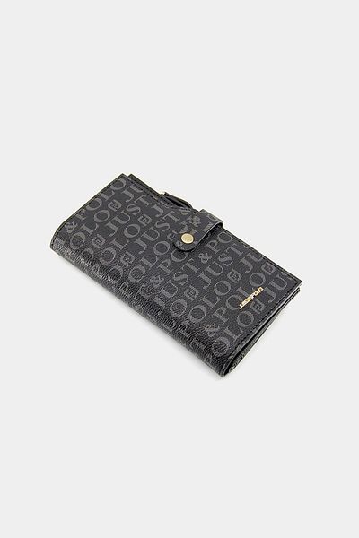 Just Polo Jpm09 Model Black Classic Std Wallet