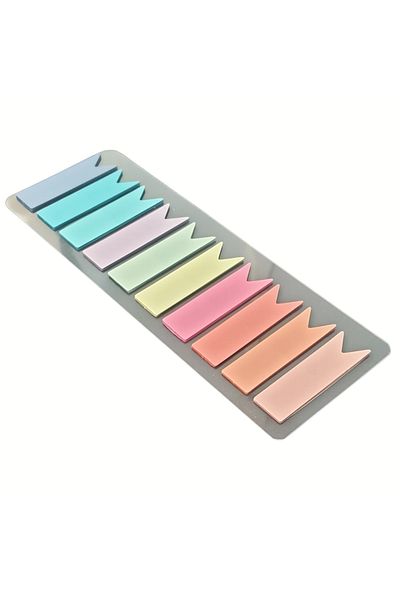 Para Todos Transparent Colored Postit Pennant Post It Adhesive Note Paper Sticker Bookmark Post-It Bookmark