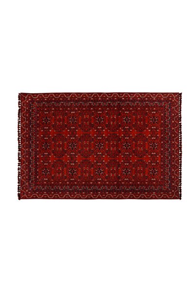 Mudo Home JINA BOLD HALI KIRMIZI LACİVERT 160X230