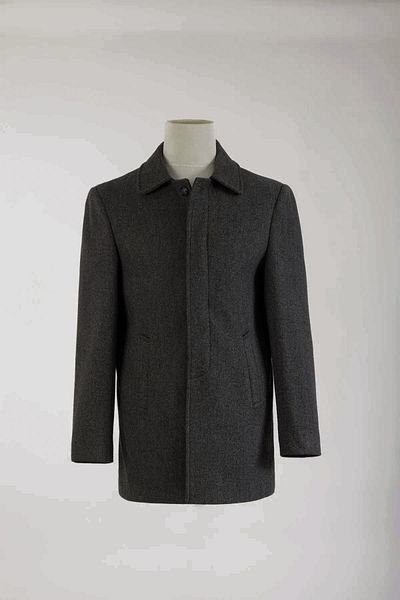 SÜVARİ Παλτό Anthracite με κανονικό γιακά μωρού Süvari