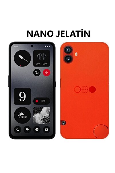 ROVA Nothing CMF Phone 1 Uyumlu Ön Body Şeffaf Ultra koruyucu Nano Jelatin