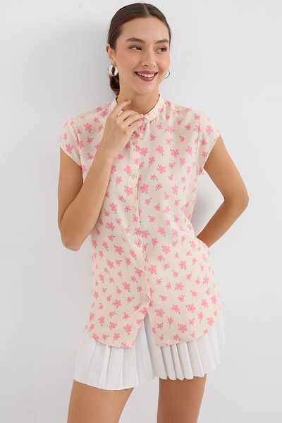 Bigdart 3711 Half Sleeve Shirt - A. Pink