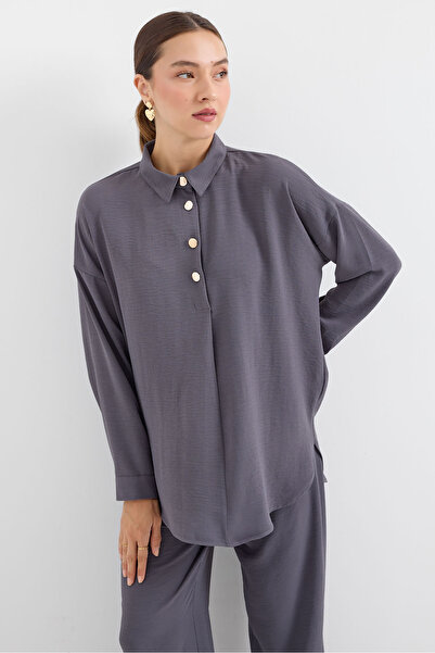 Bigdart 6631 Model Anthracite Color Oversize Top and Bottom Set