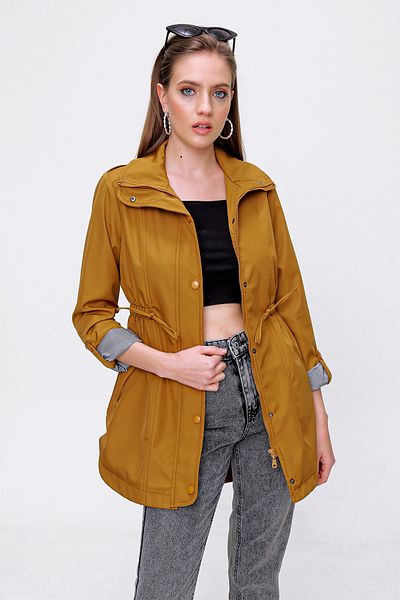 Bigdart 10322 Trench Coat do pasu - Tan