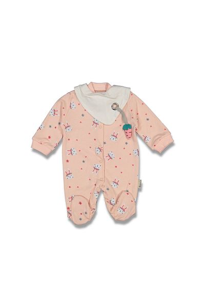 Necix's Necix Carrot Baby Girl Jumpsuit